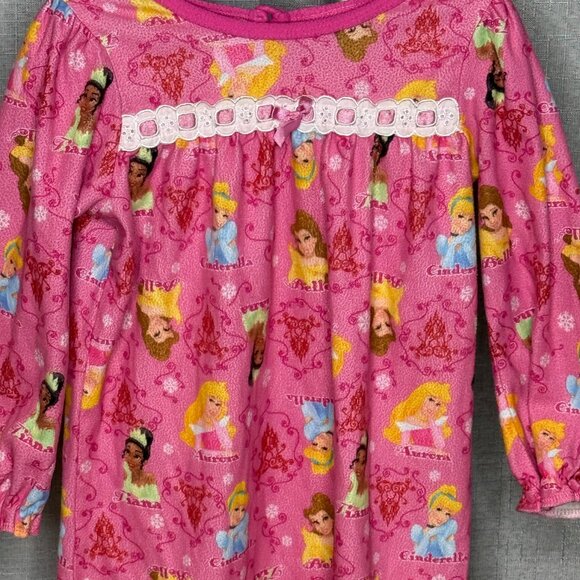 Disney Princess - Girls Long Sleeve Night Gown - Size 3T - Picture 1 of 7
